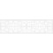 Ekena Millwork Set of Four Panels for 94 1/2"W x 24 1/4"H Norwood Fretwork Wainscot Wall Paneling WPKP12X01X47NWD - alternate 2